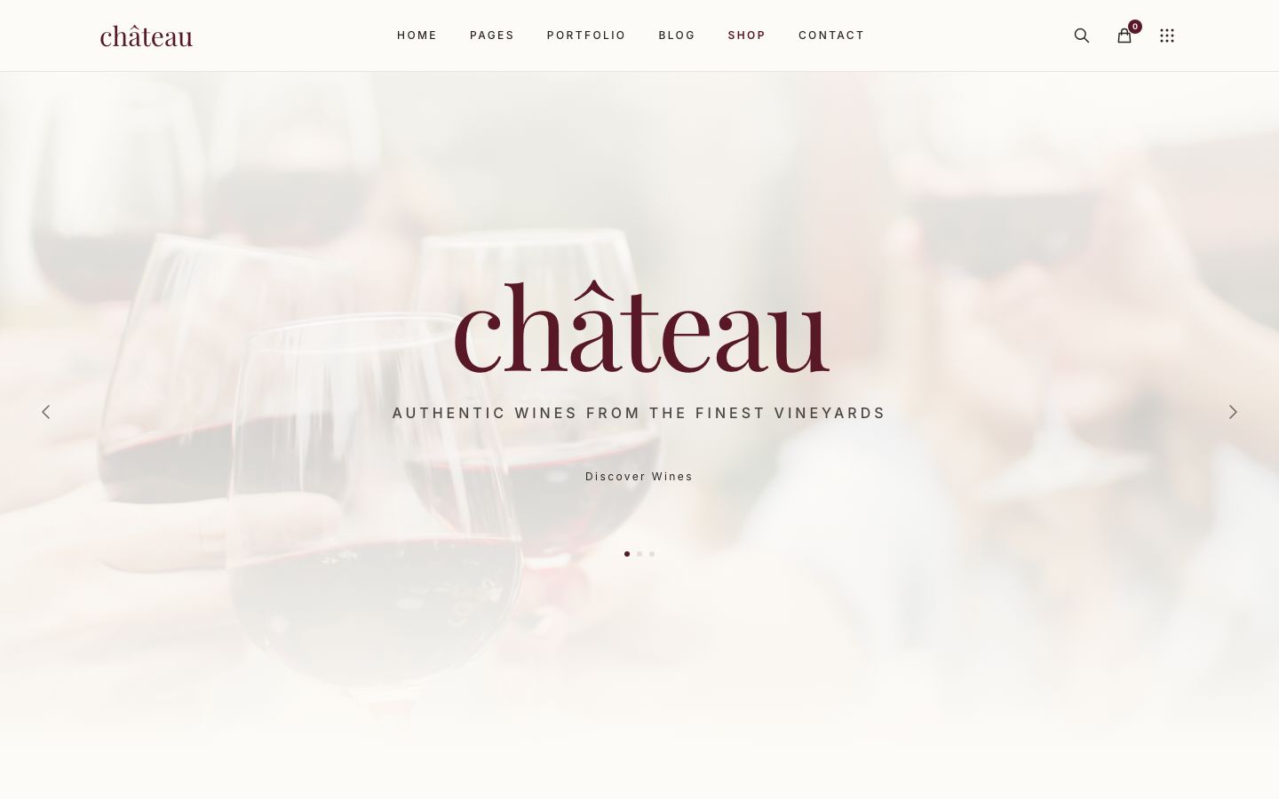Château Heritage theme preview